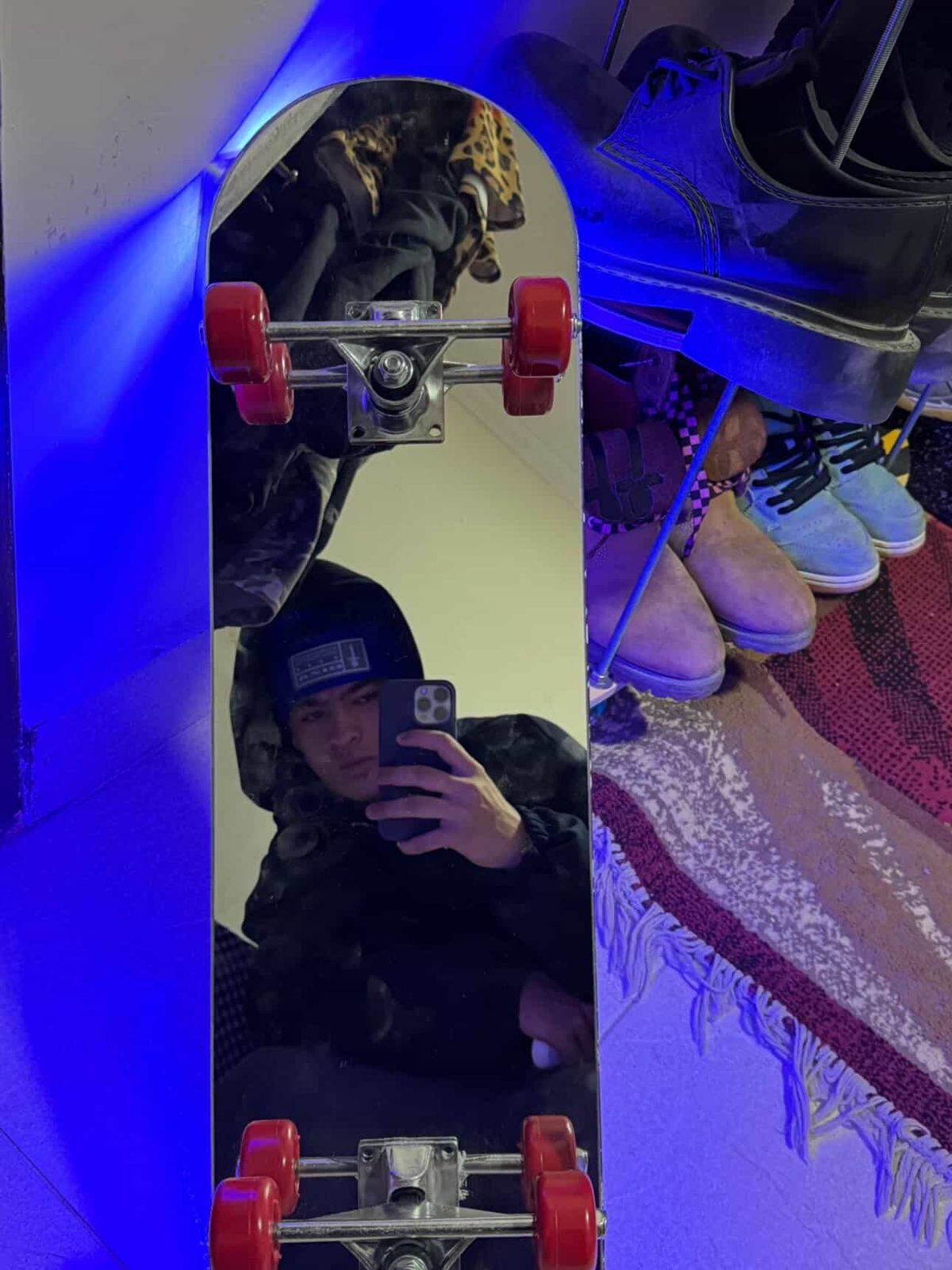 Skateboard Mirror