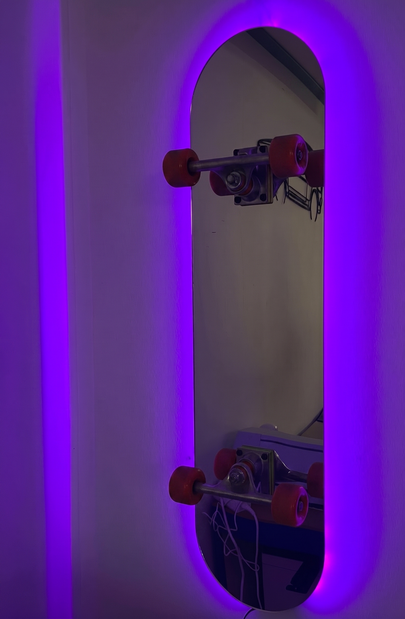 Skateboard Mirror